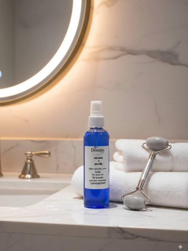 Organic Facial Spray with Rose Water and Nilla Stone