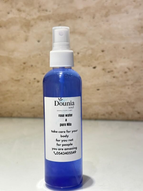 Organic Facial Spray with Rose Water and Nilla Stone