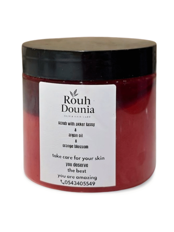 Moroccan Aker Fassi Scrub