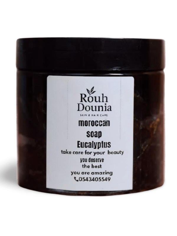 Moroccan soap eucalyptus